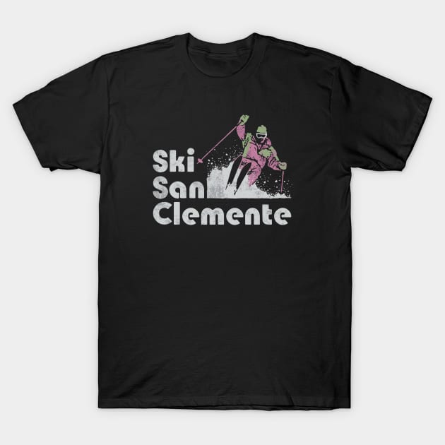 Ski San Clemente T-Shirt by Double Overhead